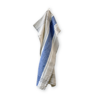 Sentier blauw, linnen theedoek