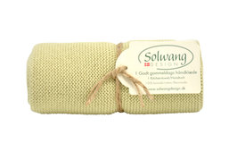 Handdoekje licht olijf