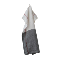 Tillac rood, linnen theedoek