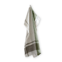 Karelia groen, linnen theedoek