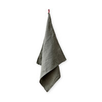 Manon Elm green, linen kitchen towel