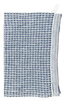 Maija wit-bosbes, linnen-tencel vaatdoekje