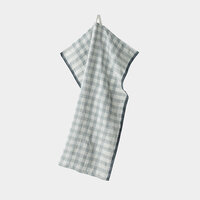 Linéaire blue, linen kitchen towel