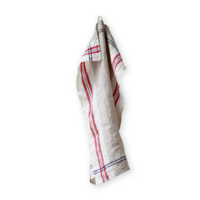 Alize rood, linnen theedoek