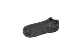 Linnen en katoenen sokken met terry-voering charcoal