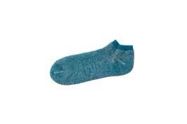 Linnen en katoenen sokken met terry-voering lake blue