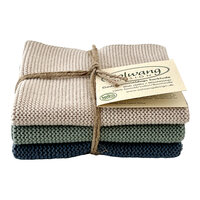 Organic breeze, set van 3 vaatdoekjes