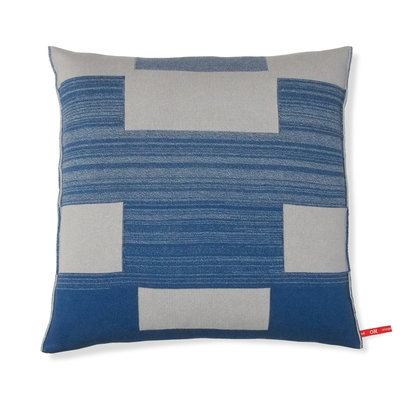 Orange or red Blocks cushion