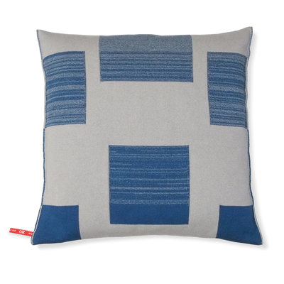 Orange or red Blocks cushion