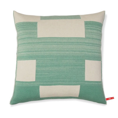 Orange or red Blocks cushion