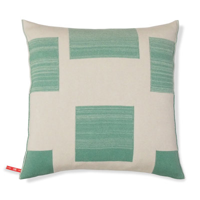 Orange or red Blocks cushion